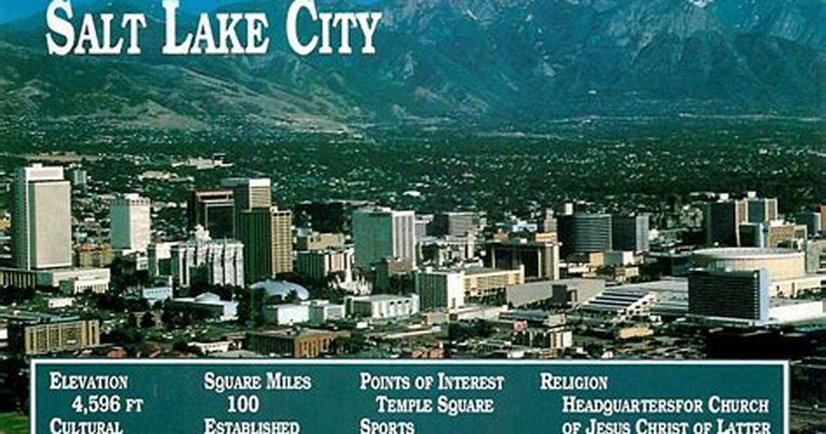 Salt Lake Ut Elevation Explained Exact Numbers Acclimation Tips And