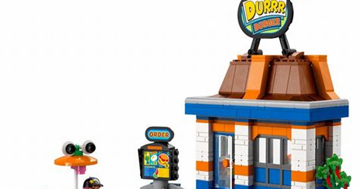 Secret Durrr Burger Recipes in Lego
