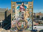 See the Mural: Philly Artist Captures the Magic of the Classic Lebron and Wade Slam
