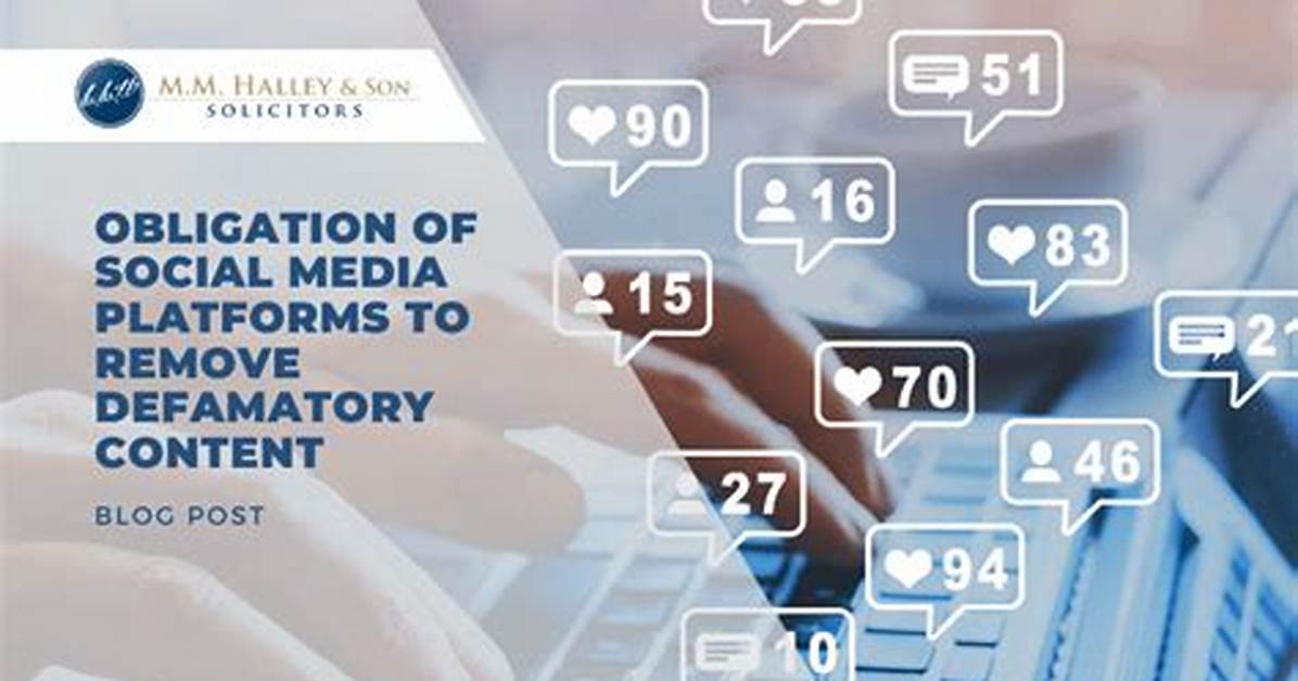 Social Platforms Move to Purge Defamatory Lies About