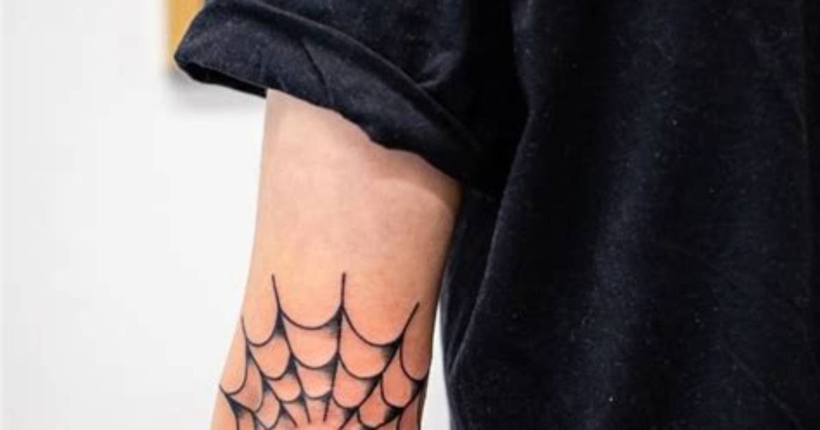 Spider Web Elbow Tattoo Meaning Complete Guide to Pain Symbolism And