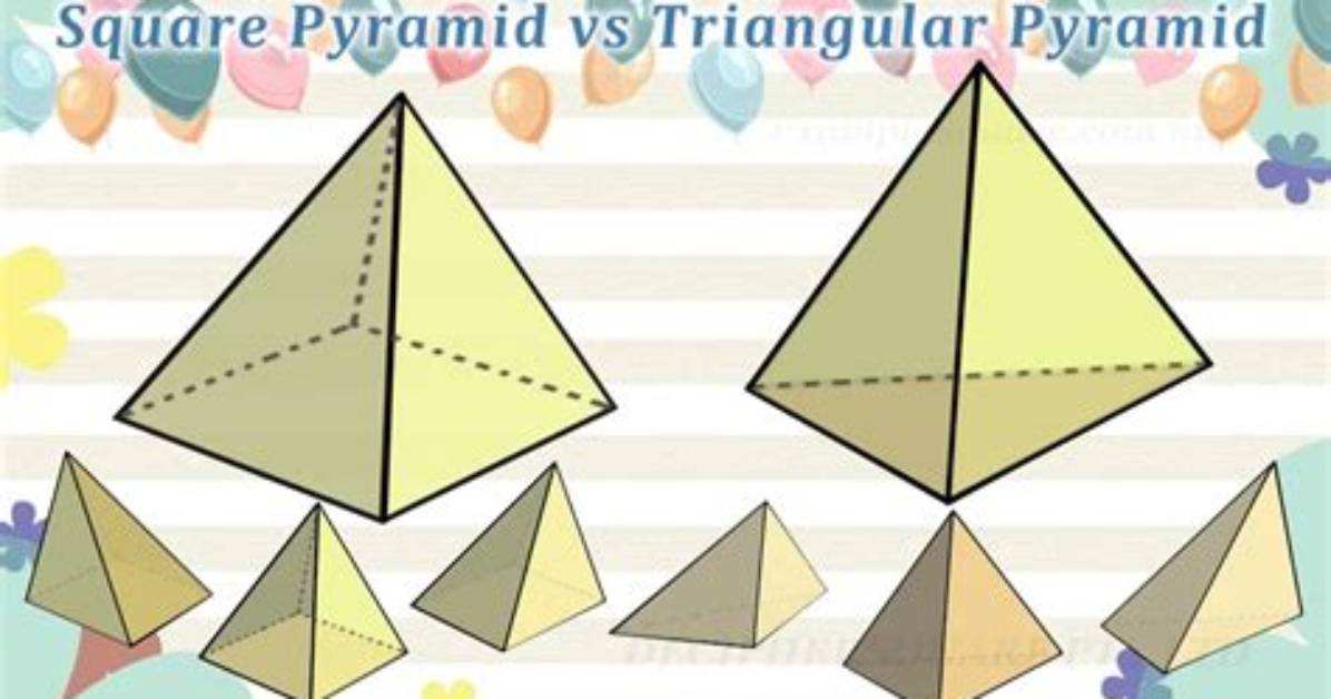 Square vs Triangular Pyramids