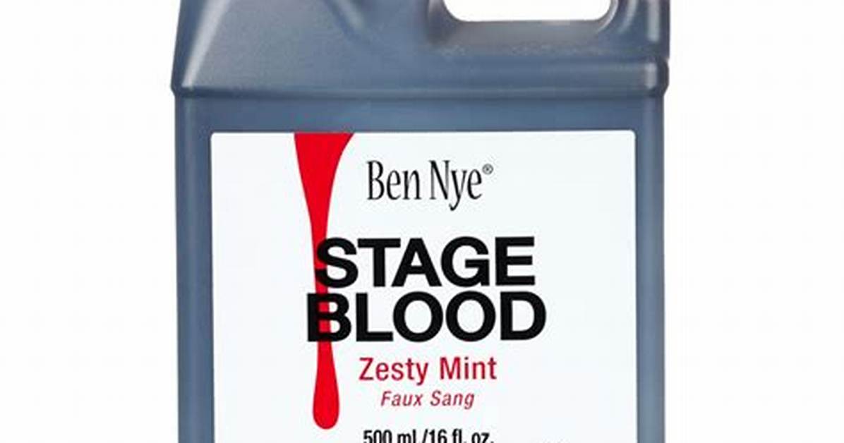 Stage Blood and Backstage Rituals The
