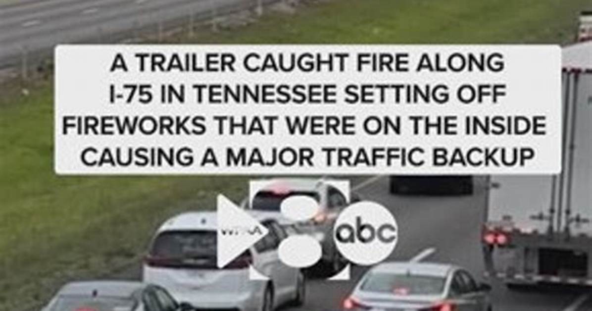 Tennessee Fireworks Truck Blast Driver Cited for Hazmat Violations After I 75