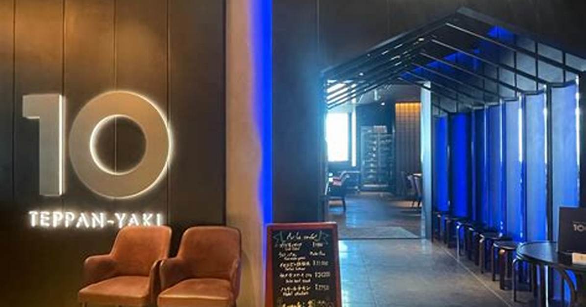 Teppanyaki 10 Ginzano Xie Zhen Yingemenyu Quan Mao Ji Shang Routo Hai Xianno Mei Liwo Che Di