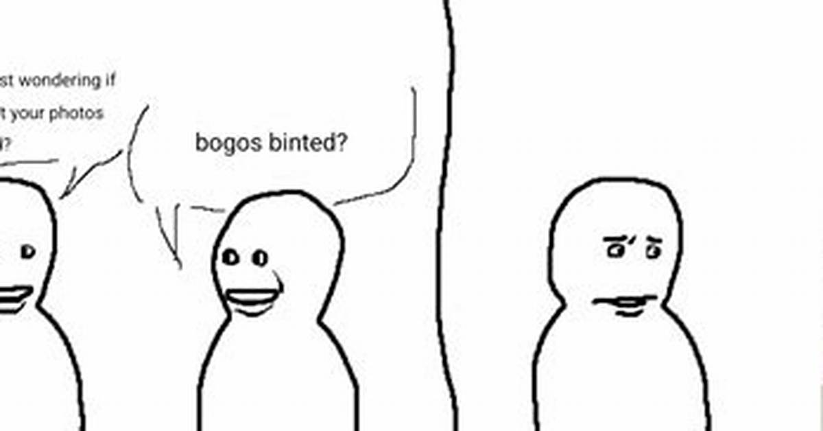The Bogos Binted Meme Visual Breakdown of the Classic