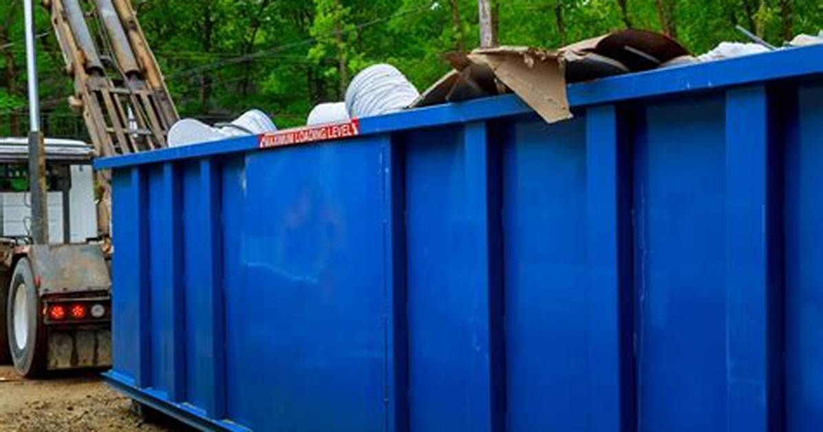The Complete Guide to Portable Dumpster Rentals Sizing Logistics and Smart