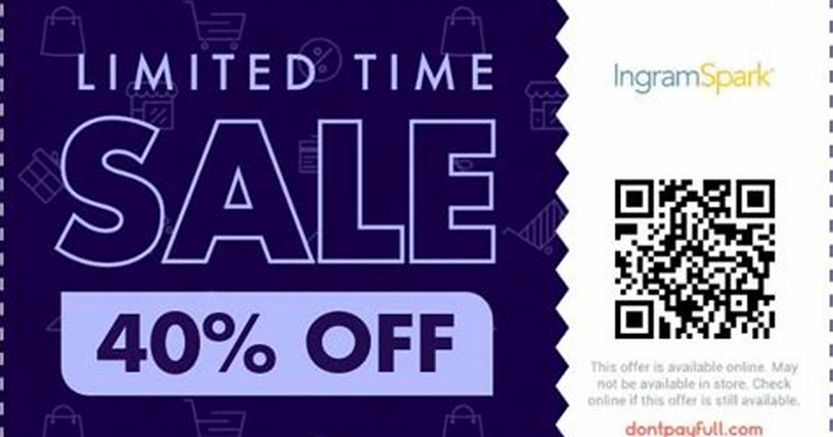 The Complete Ingramspark Promo Code Guide Free Setups And