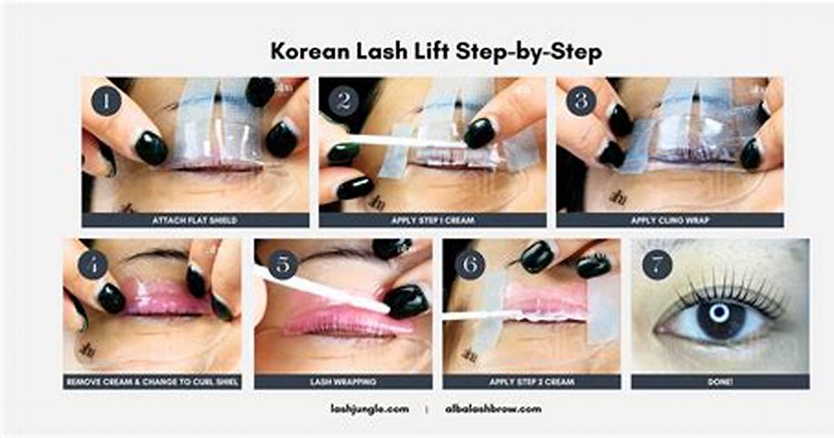 The Complete Korean Lash Lift Guide Cost Longevity Process And