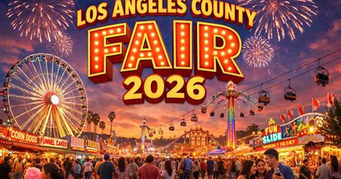 The Complete La County Fair 2026 Guide Dates Parking Food