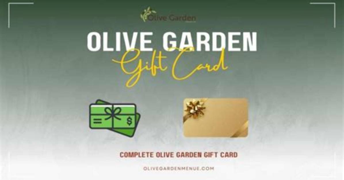 The Complete Olive Garden Gift Card Guide Balance Checks Hacks And
