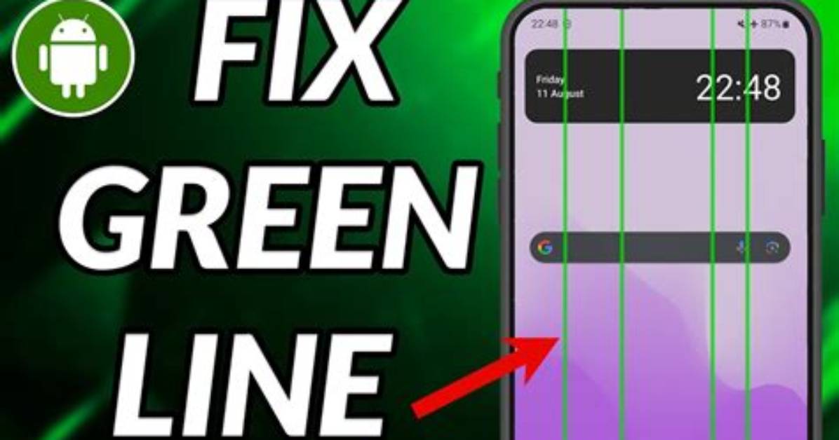 The Dreaded Green Line on Screen Why Amoled Displays Are Suddenly