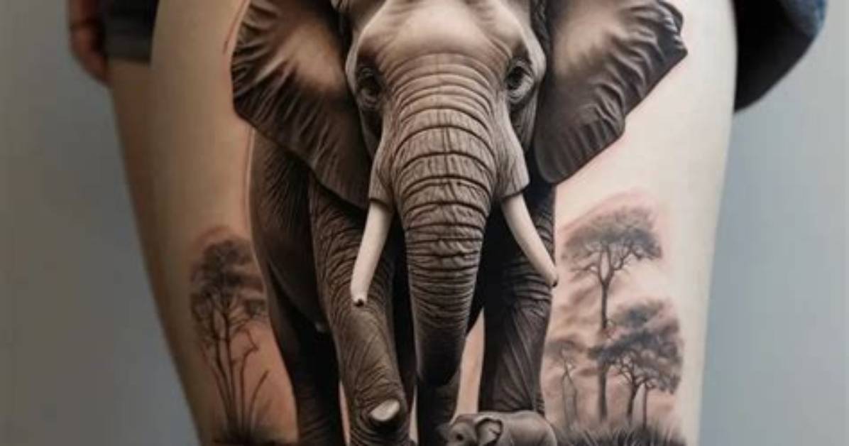 The Emotional Truth Behind Elephant Tattoos What Chrissy Teigen and Global Ink Lovers Are