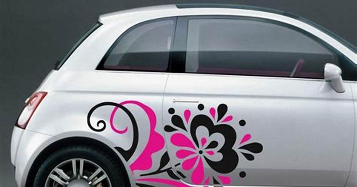 The Evolution of Girly Car Decals from Bumper Stickers To