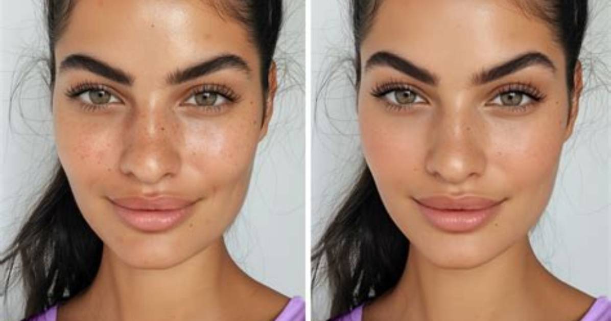 The Facetune in a Bottle Effect Why Rare Beauty S New Matte Foundation Is Breaking