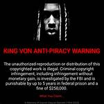 The King Von 'Anti-Piracy Screen' Exposed: the Chilling Internet Hoax Terrifying Rap Fans