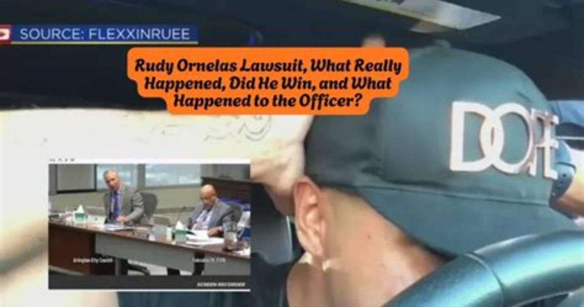 The Rudy Ornelas Lawsuit Case File Everything You Need To