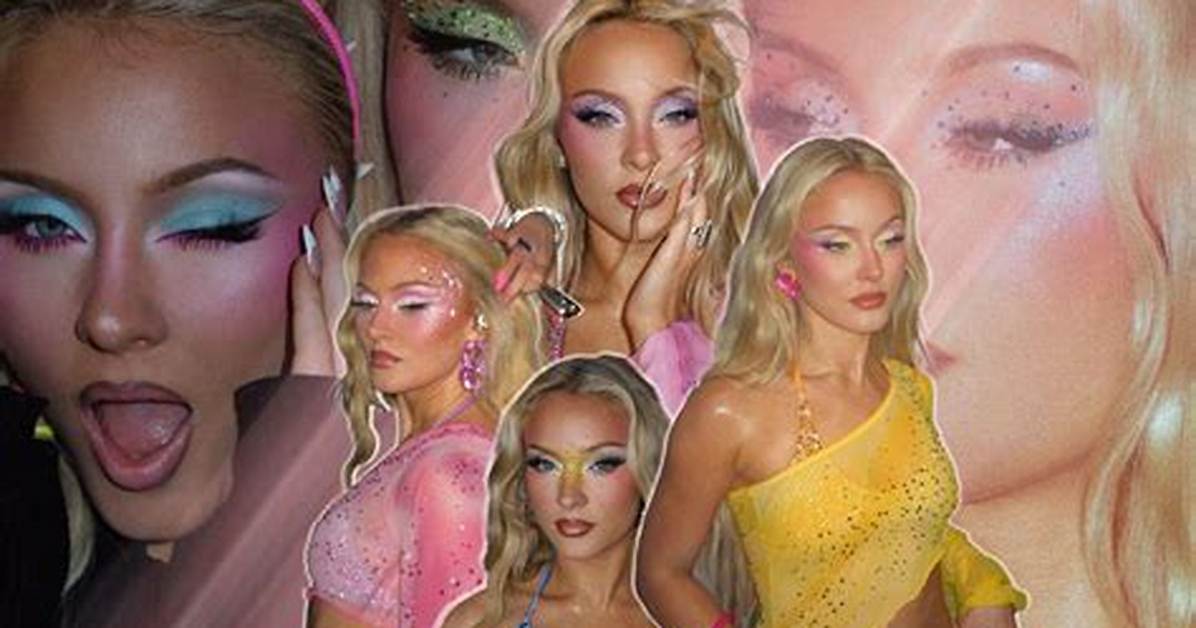 The Secret Behind Zara Larsson S Viral Midnight Sun Eye