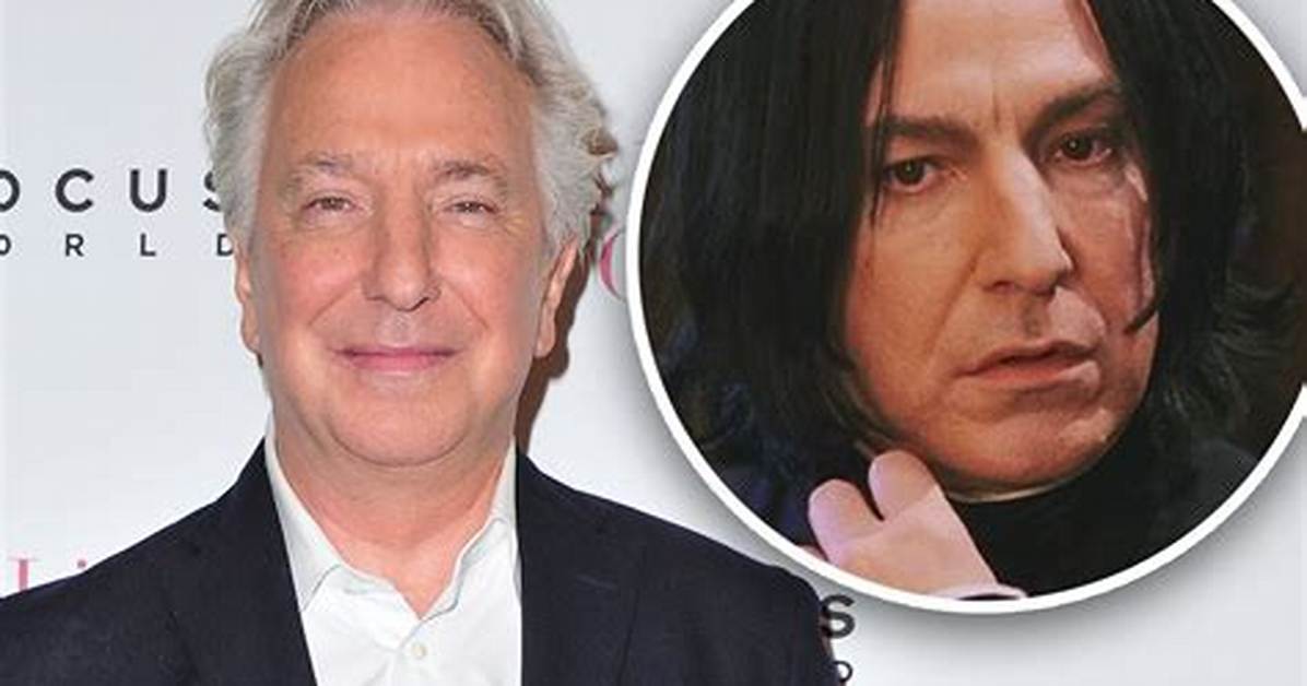 The Surprising Real Life Secret Behind Severus Snape That