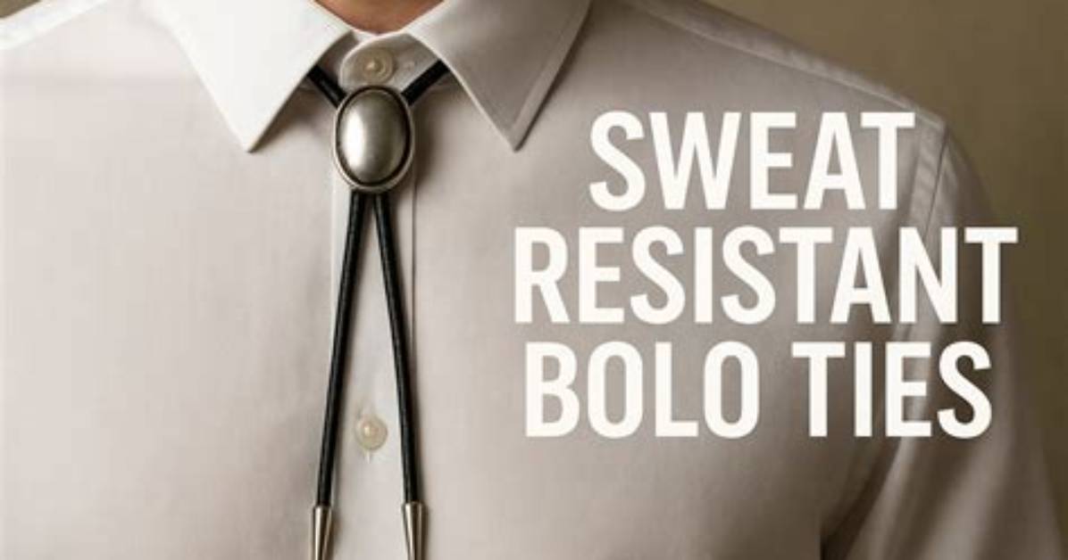 The Truth Behind Sweatproof Bolo Ties Marketing Gimmick Or
