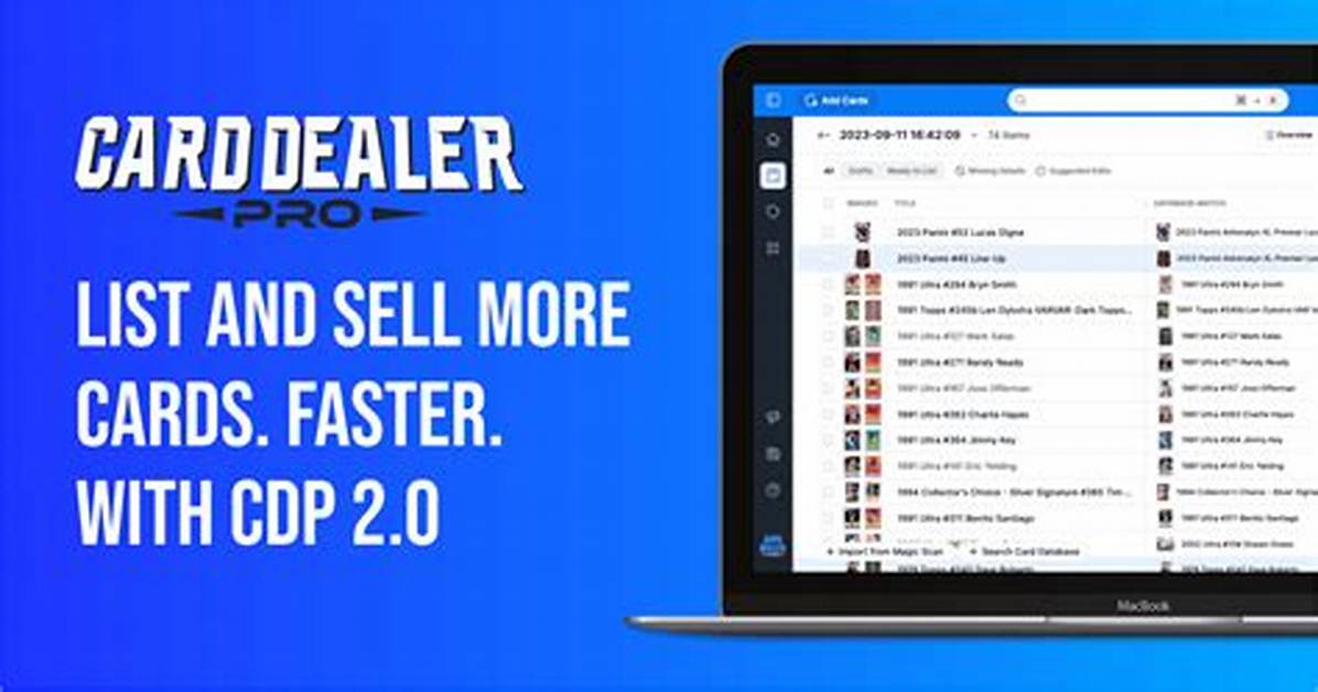The Ultimate Card Dealer Pro Guide Setup Ebay Integration And