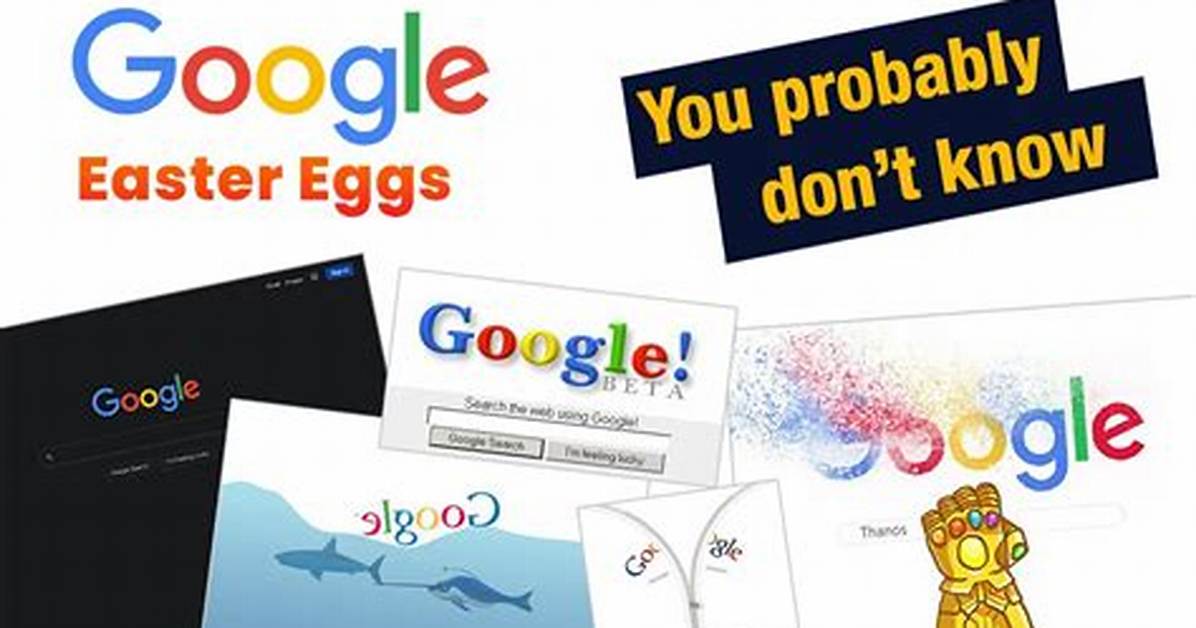 The Ultimate Google Easter Eggs Guide Games Tricks And