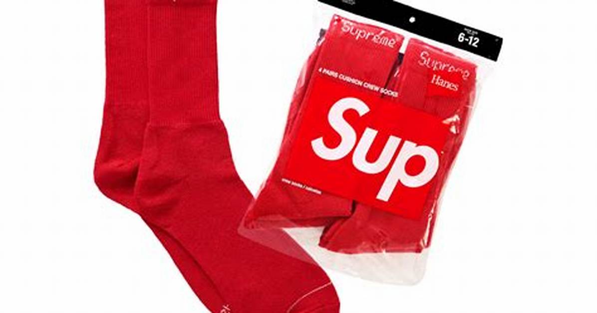 The Ultimate Guide to Red Supreme Socks Sizing Care and How To