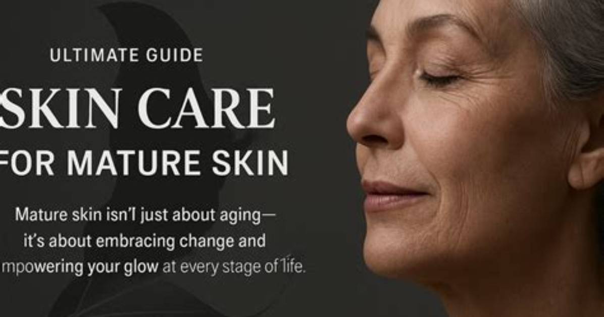 The Ultimate Mature Skin Guide To