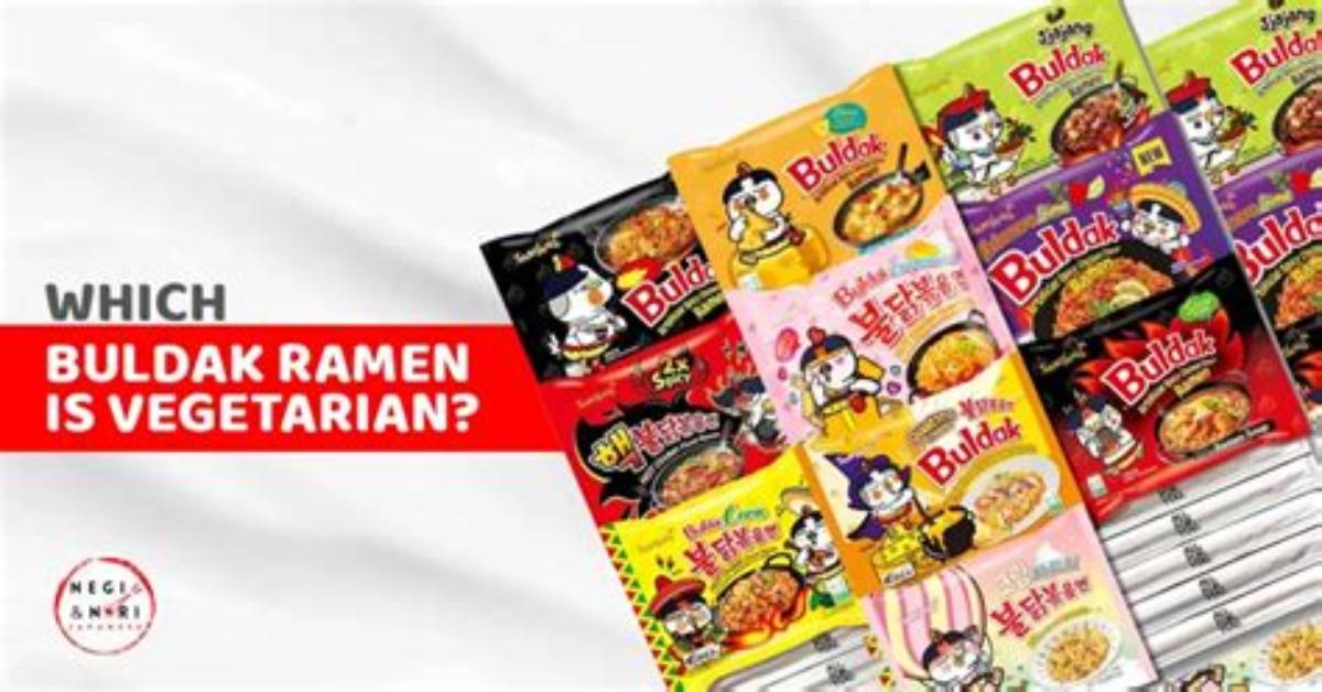 The Ultimate Vegetarian Guide to Buldak Ramen Safe Flavors Hidden Traps And