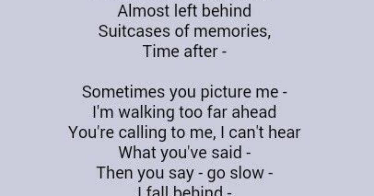 Time After Time Lyrics Meaning Explained Line by Line