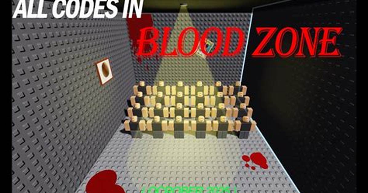 Ultimate Blood Zone Codes Guide How to Redeem Free Cash Weapons And