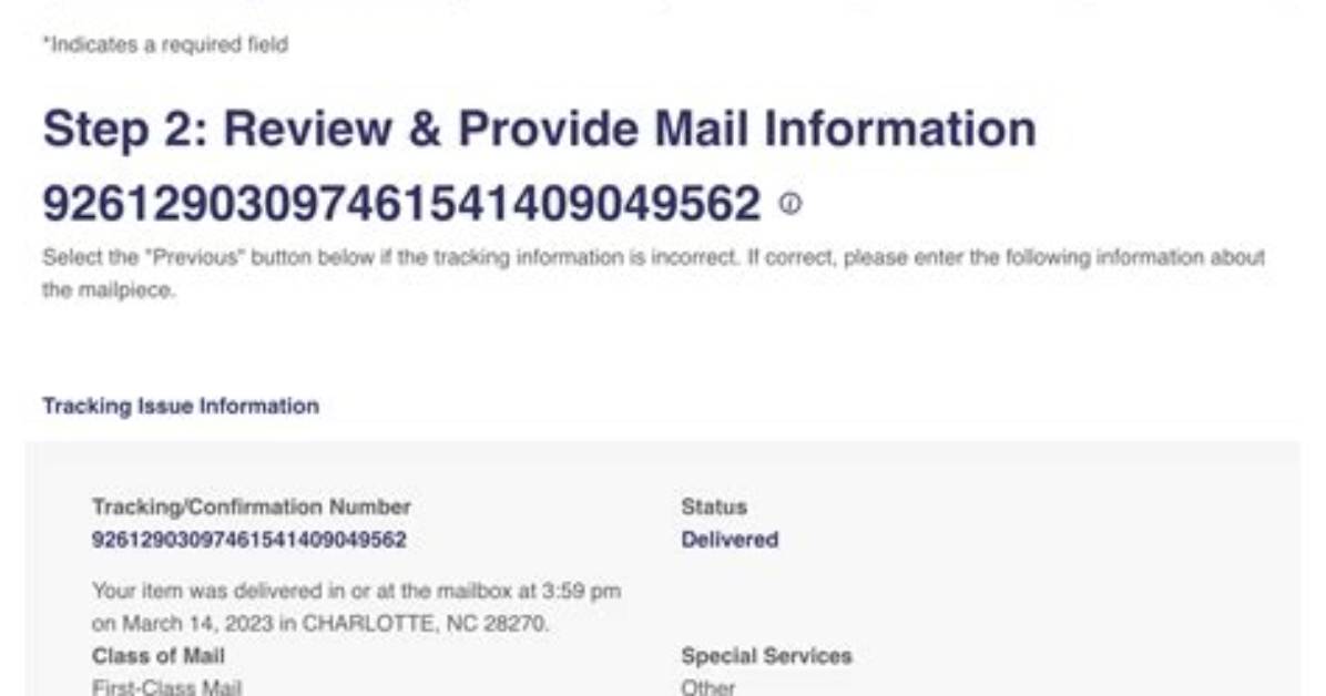 Usps Missing Mail Step by Step Guide Filing Inquiries Tracking Packages And