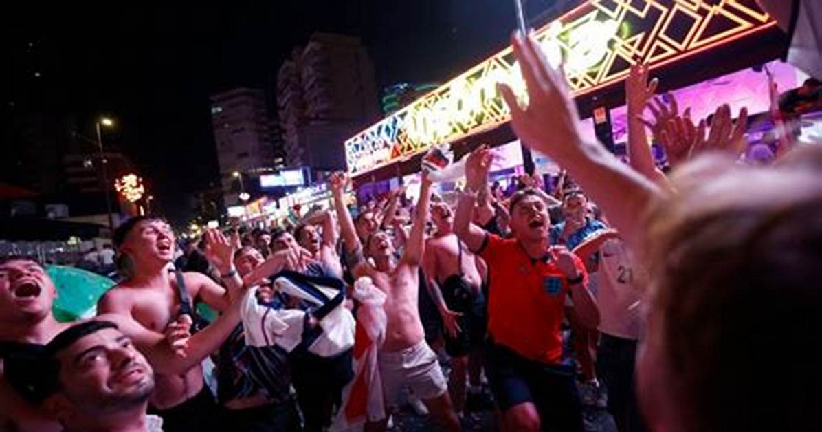 Viral Benidorm England Fan Video Chaos Erupts on X Over