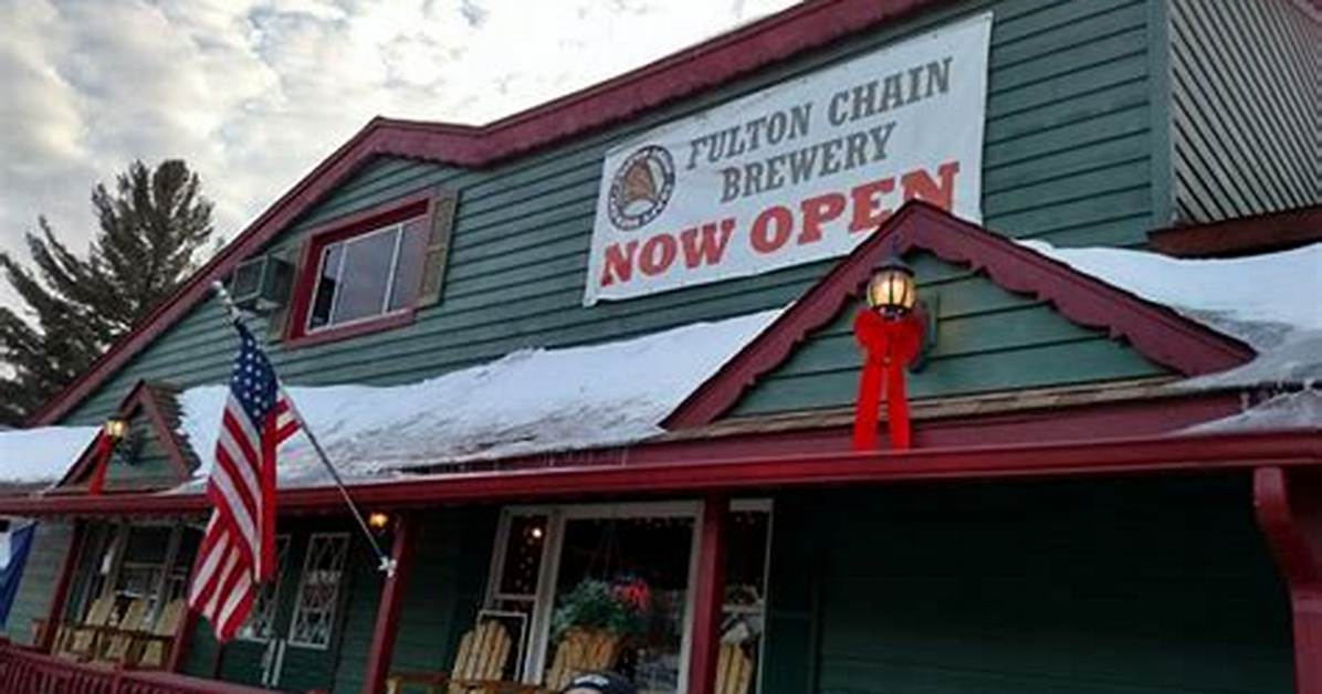 Visiting Fulton Chain Craft Brewery the Complete Old Forge