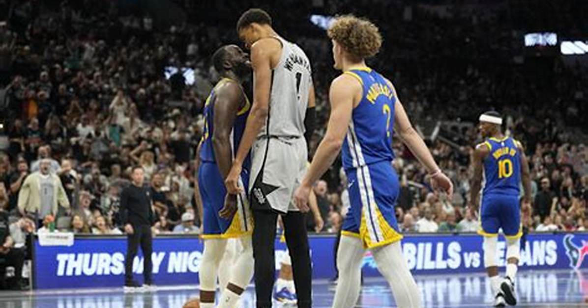 Wemby vs Draymond Green and the Play That Reignited the Tippy Toe