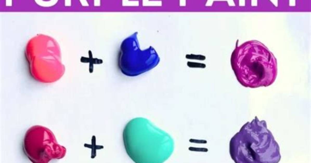 What Colors Do Purple and Pink Make Complete Blending