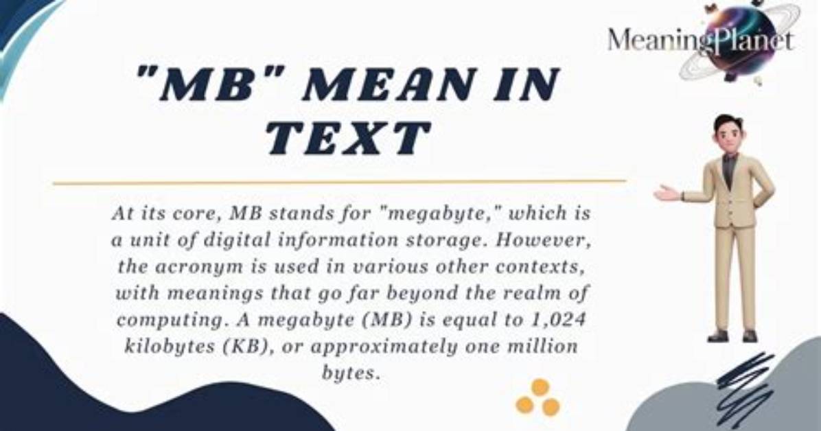 What Does Mb Mean in Text the Definitive Slang
