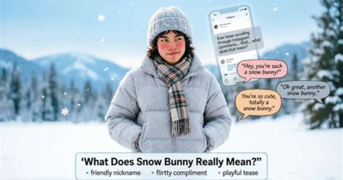What Does Snow Bunny Really Mean the Viral Slang Term Sparking