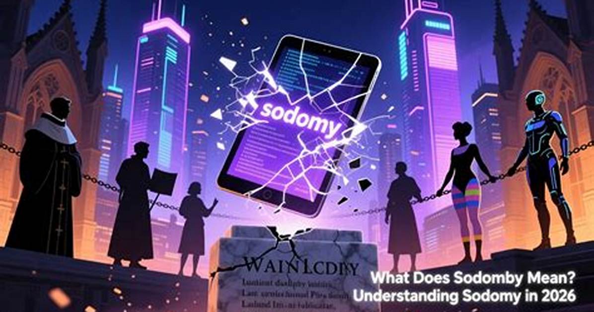 What Does Sodomy Actually Mean the Hidden Legal History Behind The