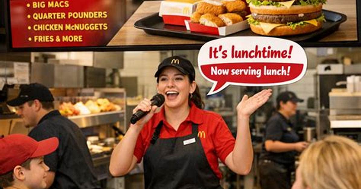 When Does Mcdonald S Start Serving Lunch the 10 30 Am Rule And
