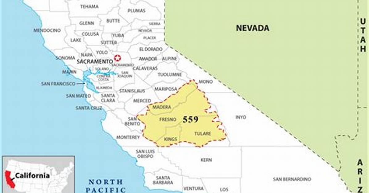 Where Is Area 559 the Real Geography Behind California S Central