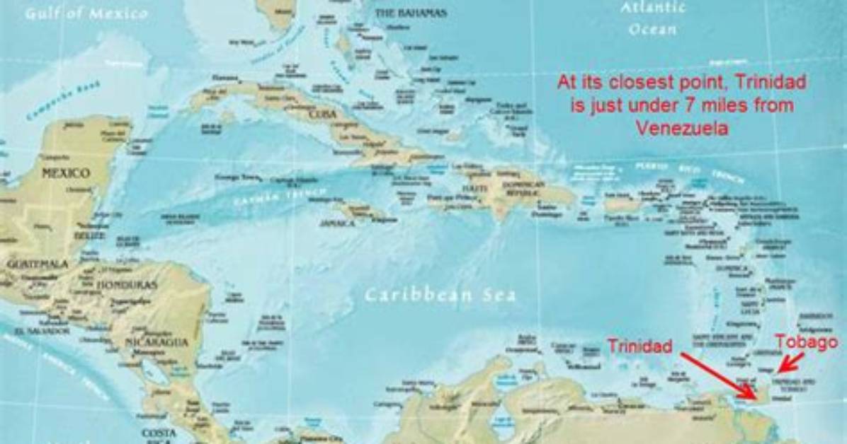 Where Is Trinidad Located in the Caribbean the Unexpected Continental Edge of The