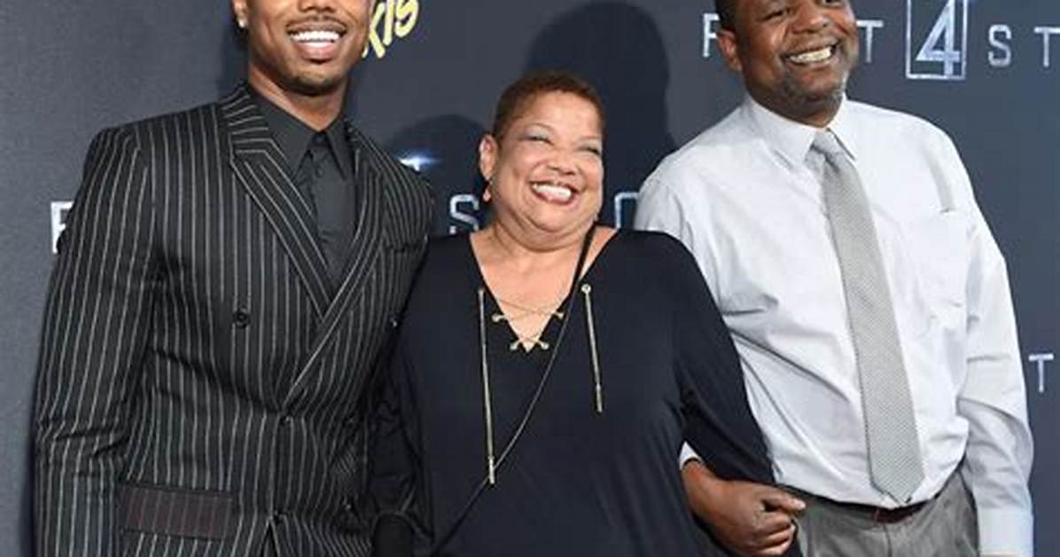 Who Are Michael B Jordan S Parents the Touching Story Behind Donna and Michael A