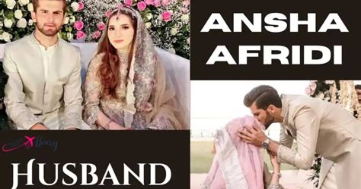 Who Is Ansha Afridi S Husband Inside Cricket S Most High Profile