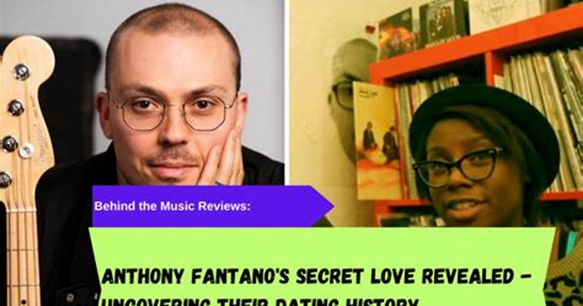 Who Is Anthony Fantano Dating Everything to Know About the Needle Drop Star S