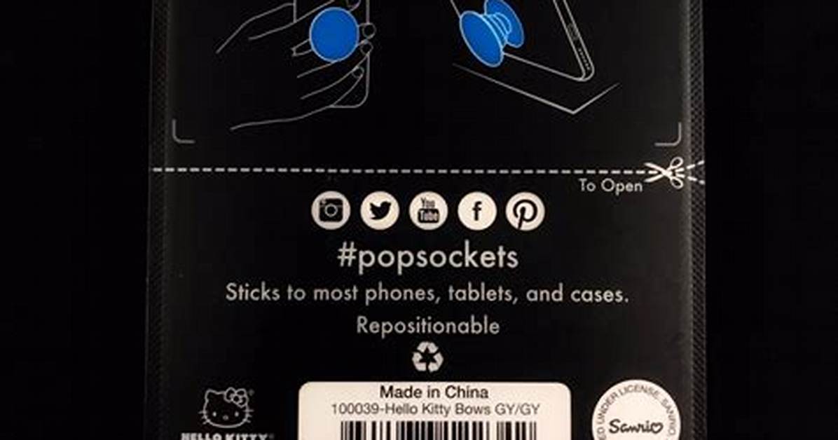 Why Authentic Hello Kitty Popsockets Are Selling out Instantly and Flooding