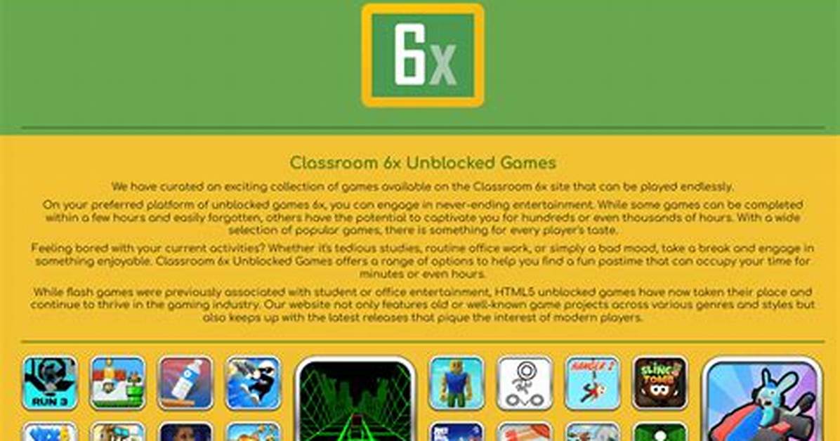Why Classroom Unblocked Games Are