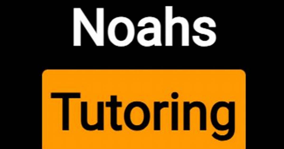 Why Noah S Tutoring Hub Is Trending Now the Social Media