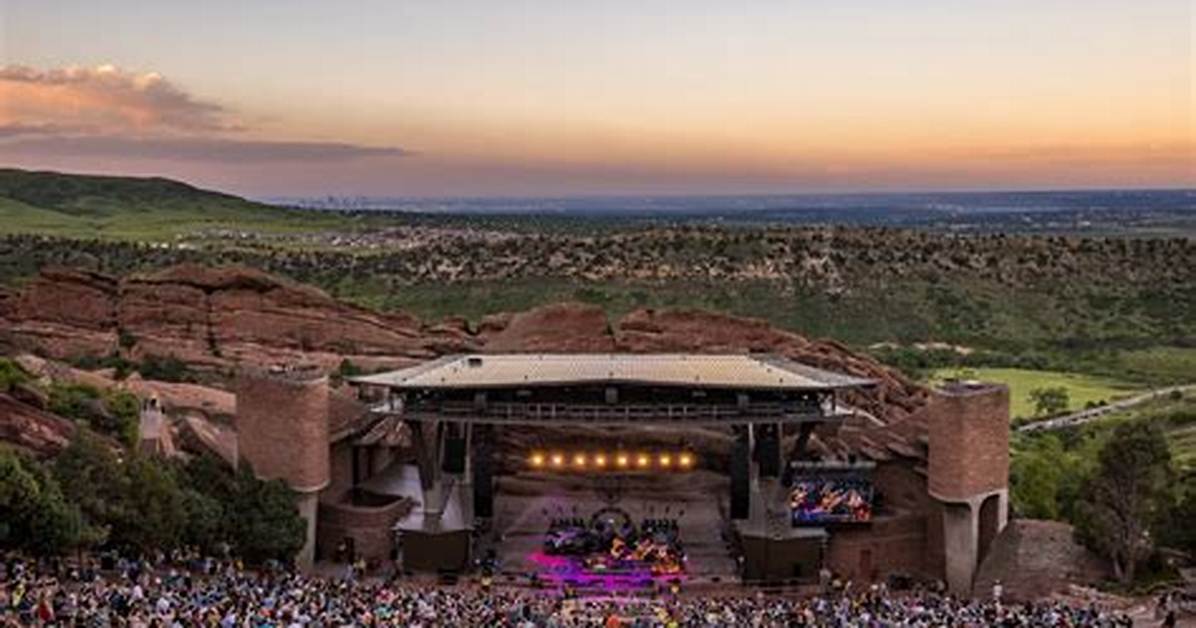 Why Red Rocks Amphitheatre Outsold Nearly Every Arena In