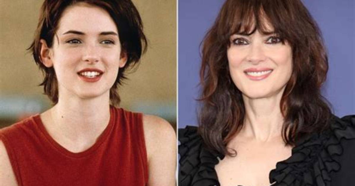 Winona Ryder Smile Evolution Before and After Photos Through The